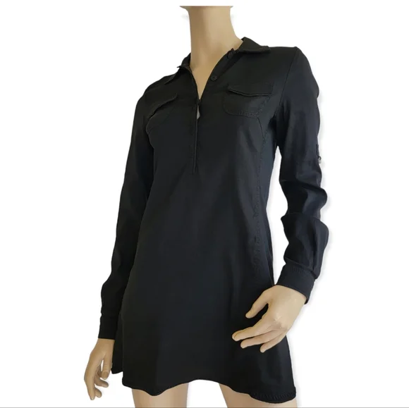 Elie Tahari | Dresses | Elie Tahari Linen Blend Stretch Shirt Dress |  Poshmark